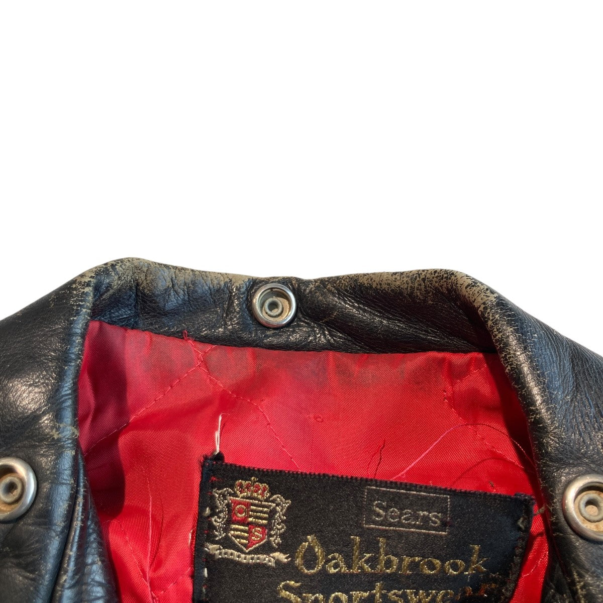 60s sears レザージャケット ライダース Sears oakbrook(シアーズ オークブルック) 60s Dポケ ダブル