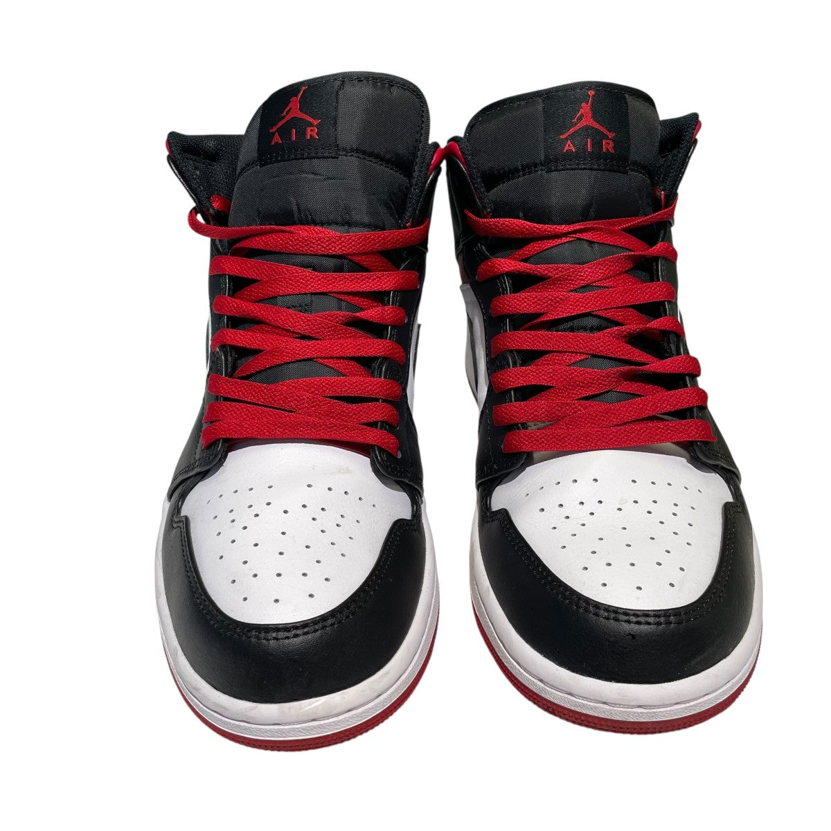 Air Jordan ハイカットシューズ ホワイト/レッド ナイキ AIR JORDAN 1 RETRO HIGH OG レザー ハイカット