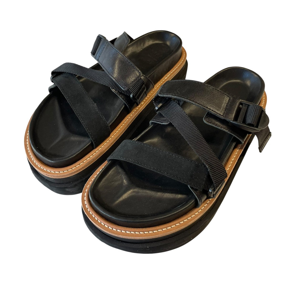 sacai(サカイ) 23SSHybrid Belt Sandalsサンダル23-03063M 23