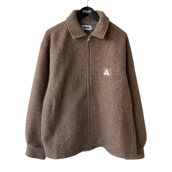PALACE(パレス) WOOLY ZIP SHIRTSジップアップジャケット ベージュ