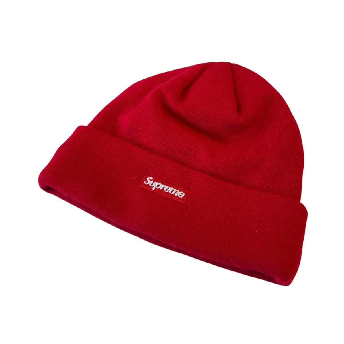 Supreme(シュプリーム) 17AWS logo BEANIEニット帽 レッド