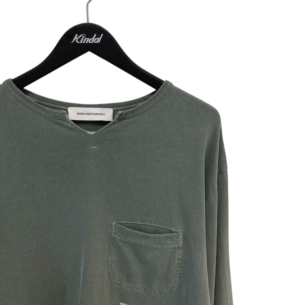 Kiko Kostadinov(キココスタディノフ) DUENEZ APPLIQUE TOP長袖T