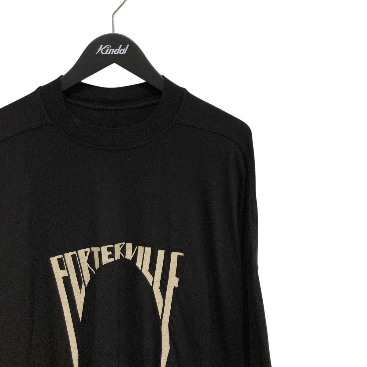 【関税・送料込】RICK OWENS Porterville リブ 長袖 Tシャツ Rick Owensのブルー Porterville リブ 長袖Tシャツがセール中