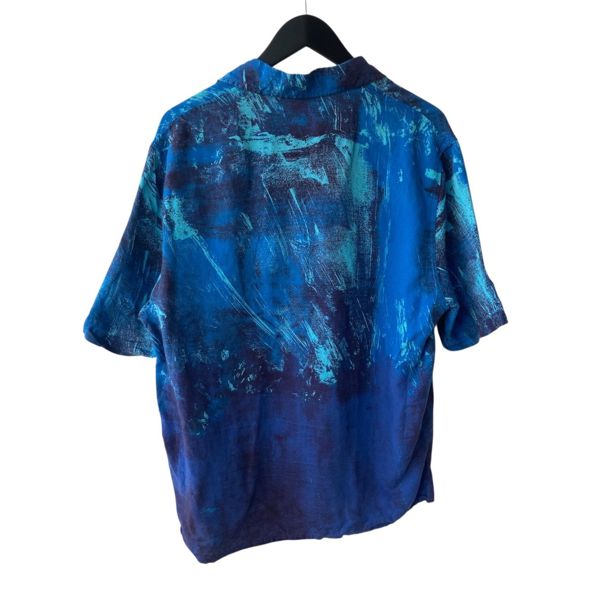DIESEL BLUE Shirt CHARLES-D-POPオープンカラーシャツA17870 古着・中古-2枚目のアイテム画像