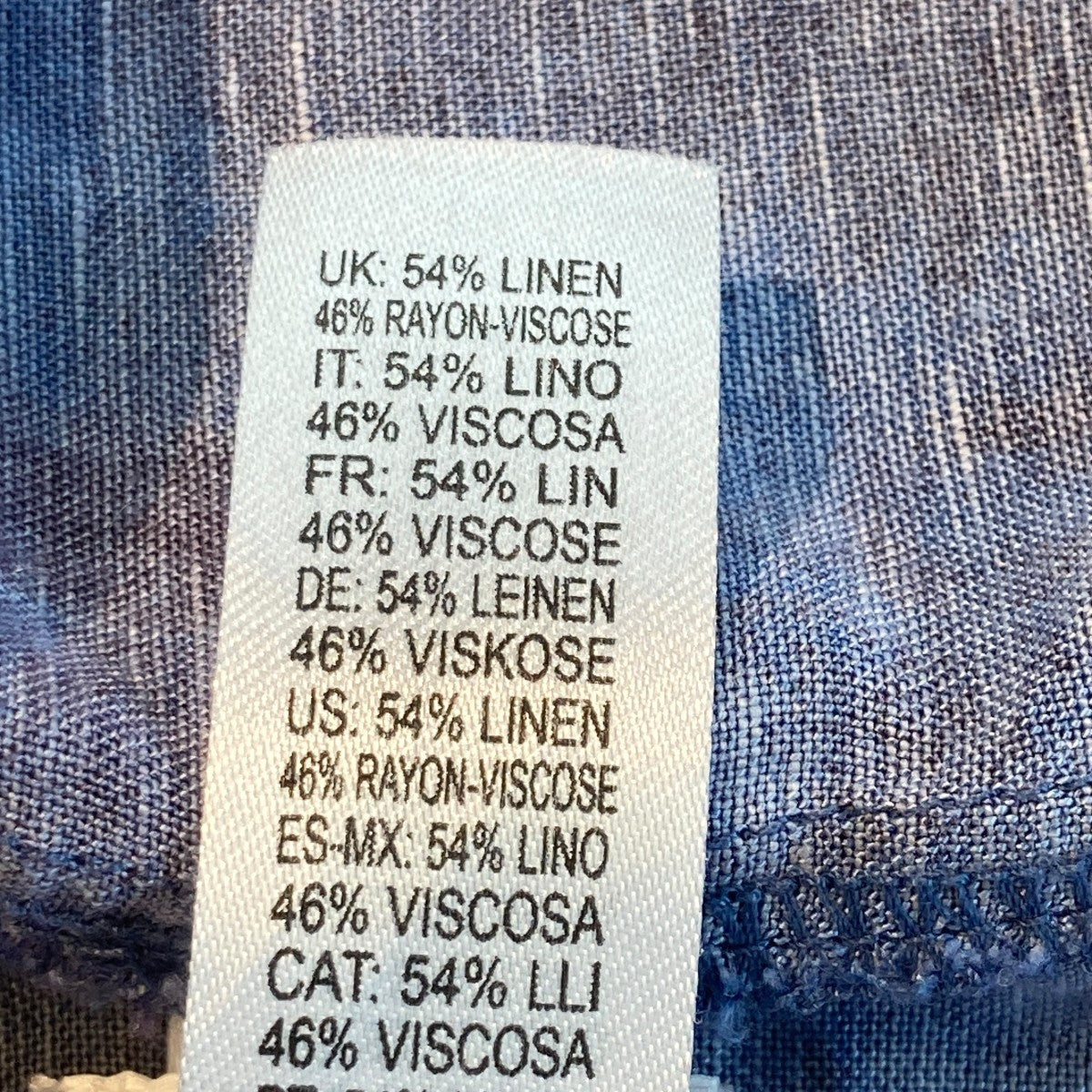 DIESEL BLUE Shirt CHARLES-D-POPオープンカラーシャツA17870 古着・中古-6枚目のアイテム画像