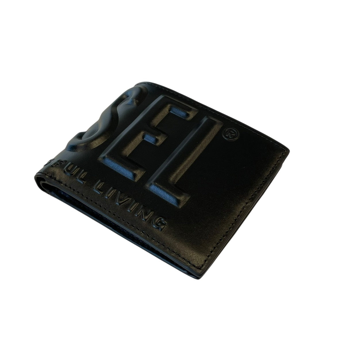 DIESEL 3D2つ折り財布 古着・中古-2枚目のアイテム画像