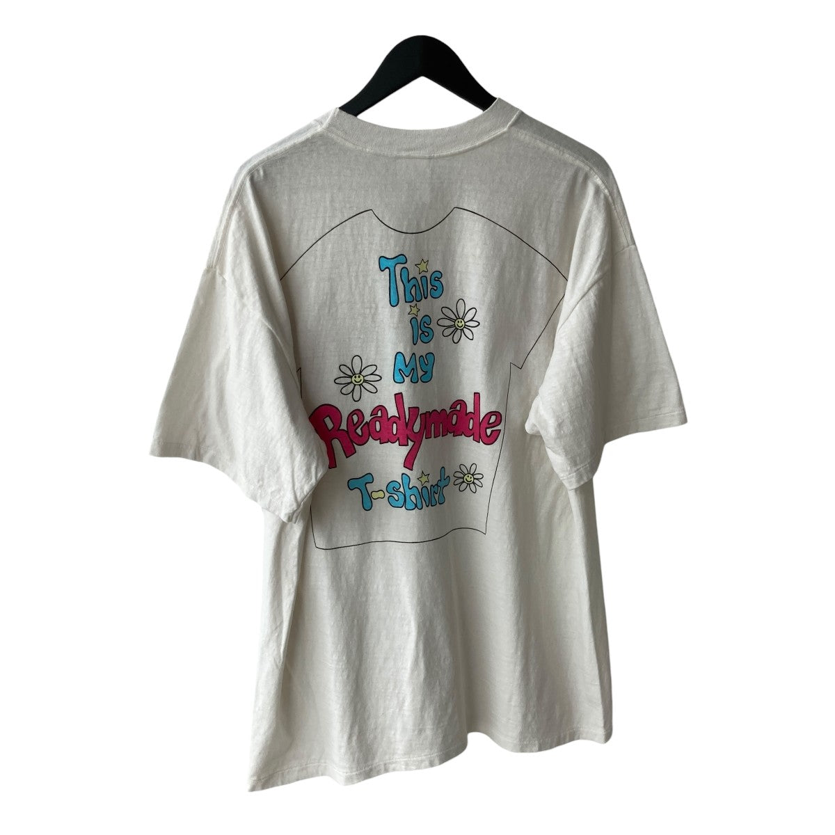 READYMADEレディメイド SMILE スマイル 半袖Tシャツ READYMADE - SS T-SHIRT SMILE / スマイル ティーシャツ | laid-back