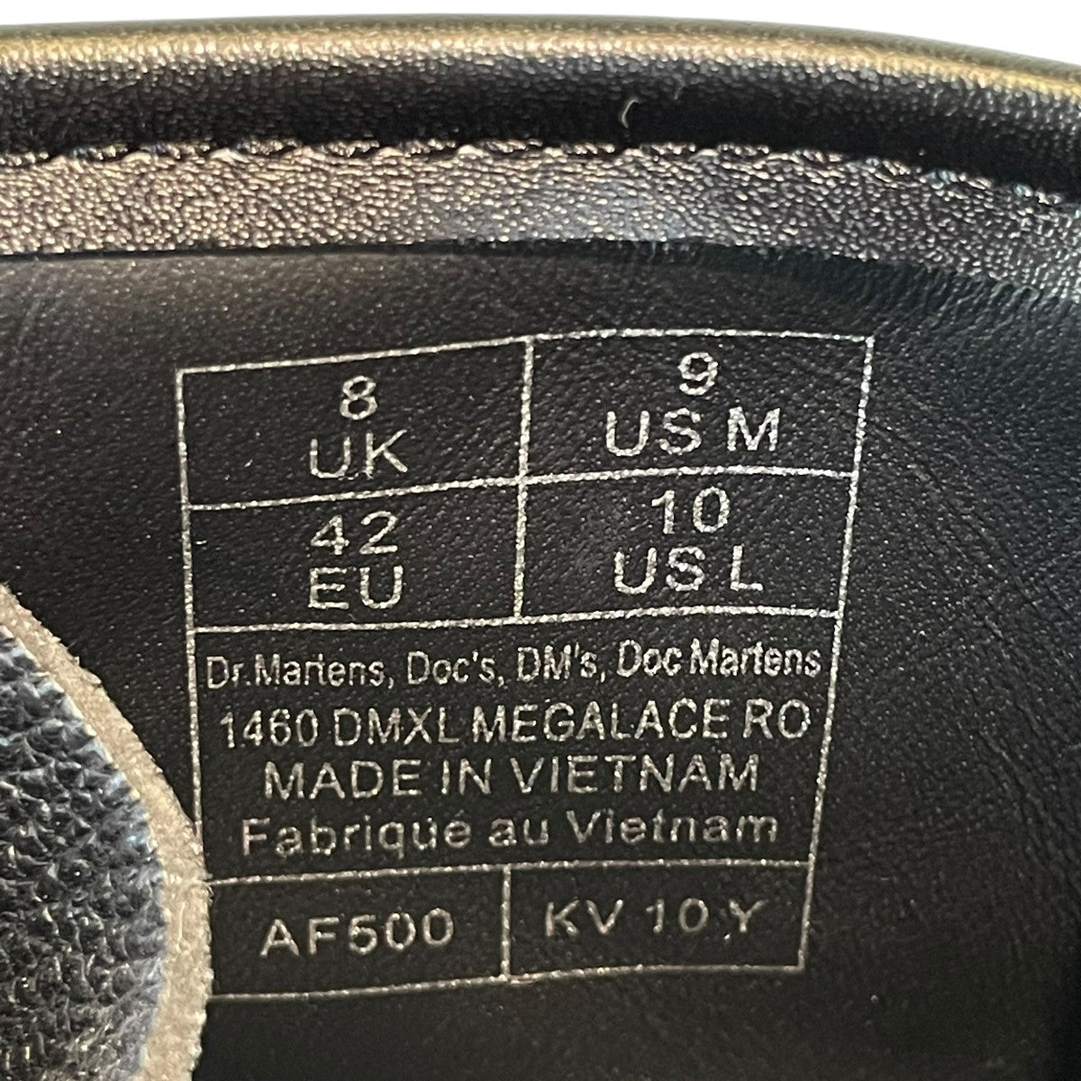 Dr．Martens×RICK OWENS 1460 DMXL MEGA LACE BOOTブーツ ブラック