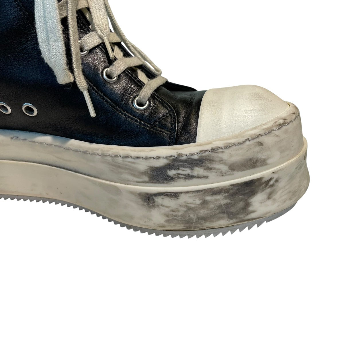 RICK OWENS(リックオウエンス) MEGA BUMPER SNEAKSレザー