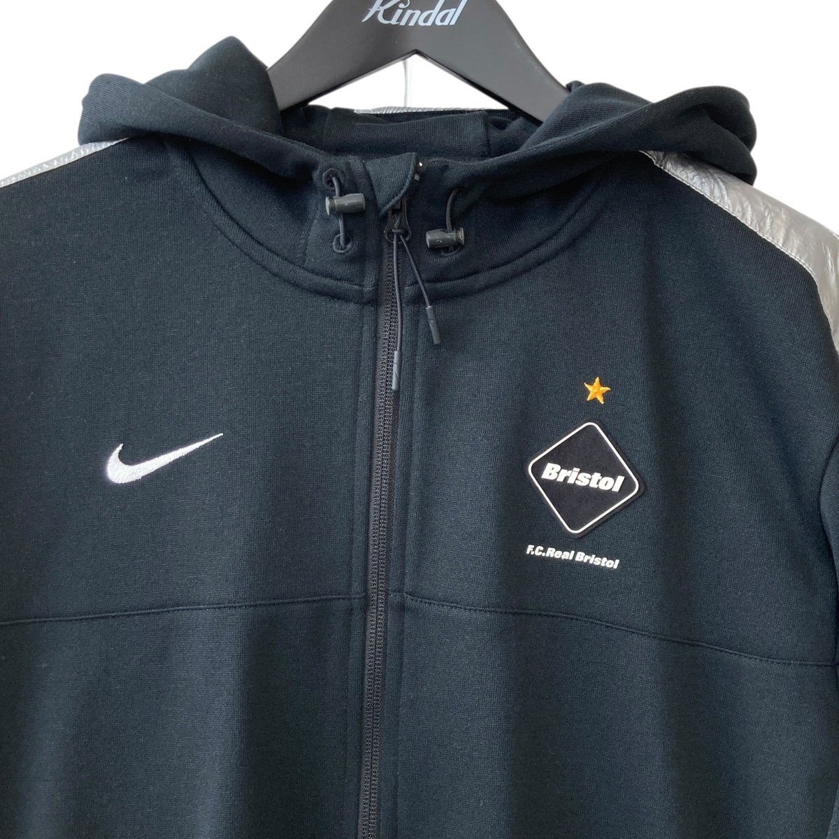 F．C．R．B．×NIKE 16SSDRI-FIT KNIT FLEECE HOODYジップパーカー