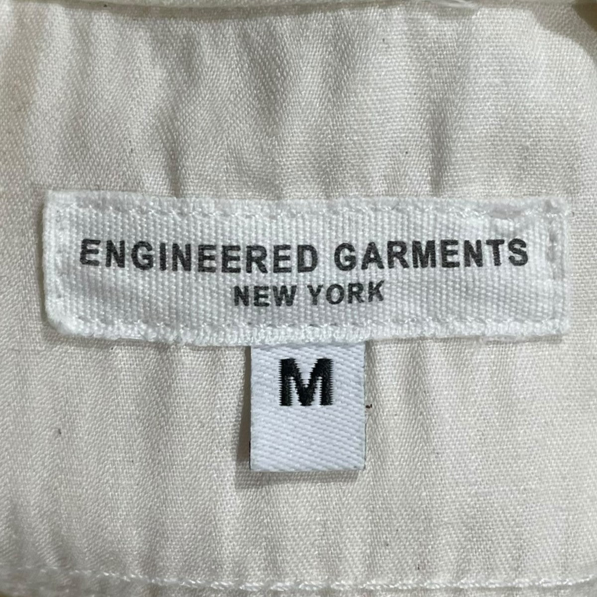 ENGINEERED GARMENTS ベージュ長袖シャツ M 未使用】Engineered Garments 25SS Work Shirt - メルカリ
