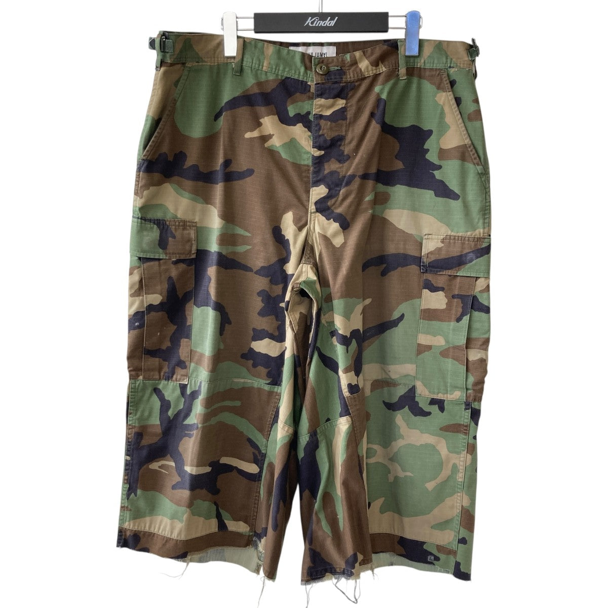 JOSHUA JAMAL camo ショートパンツ Mサイズ JOSHUA JAMAL ジョシュア ジャマル SS25 WOODLAND NBHD SHORTS