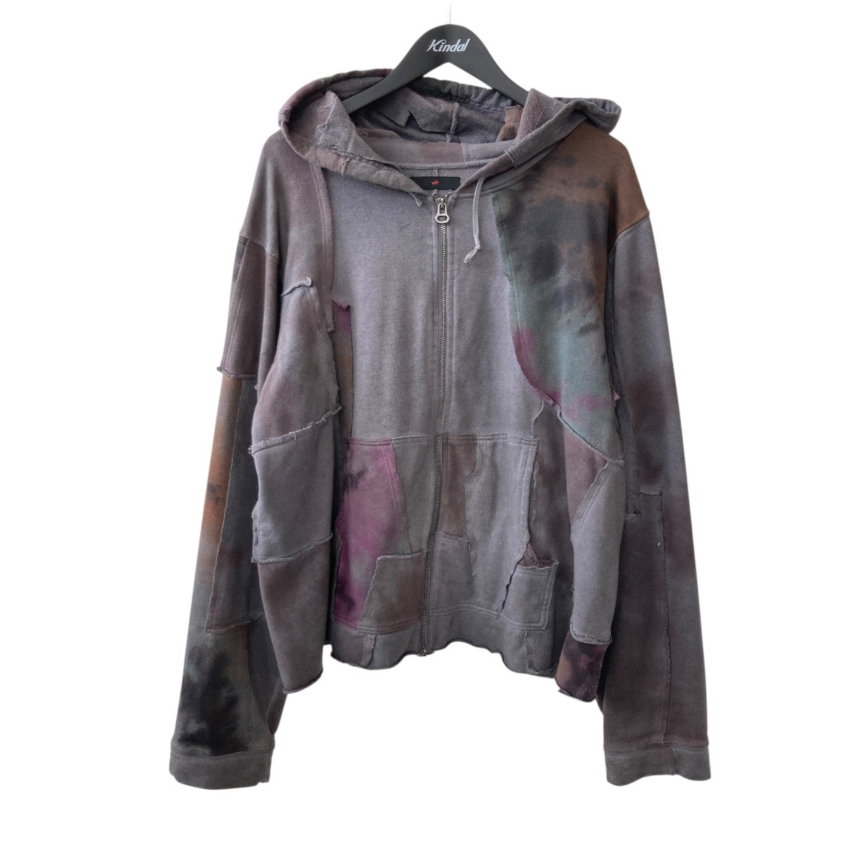 Scrap Zipup Warm Oilジップパーカー