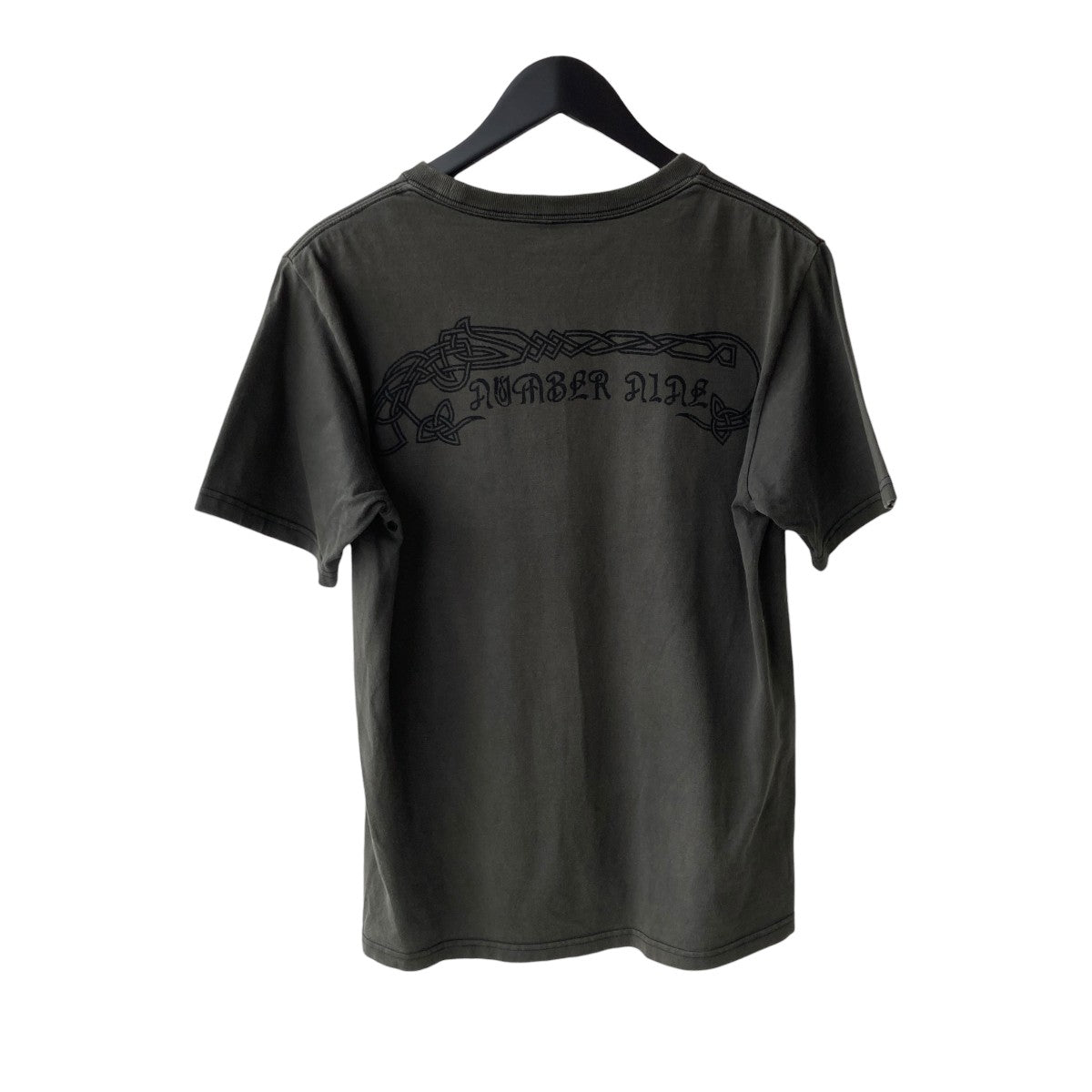 NUMBER (N)INE(ナンバーナイン) 06AWNOIR期 back skull t-shirtT