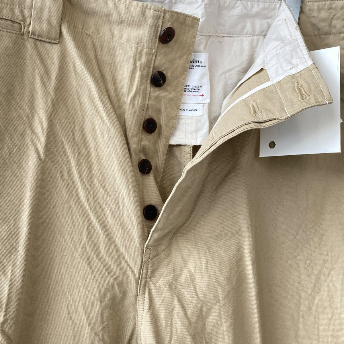 新品　visvim ワイドチノパン　ビズビム　2025SS 新品 visvim ワイドチノパン ビズビム 2025SS visvim] ビズビム 2025SS