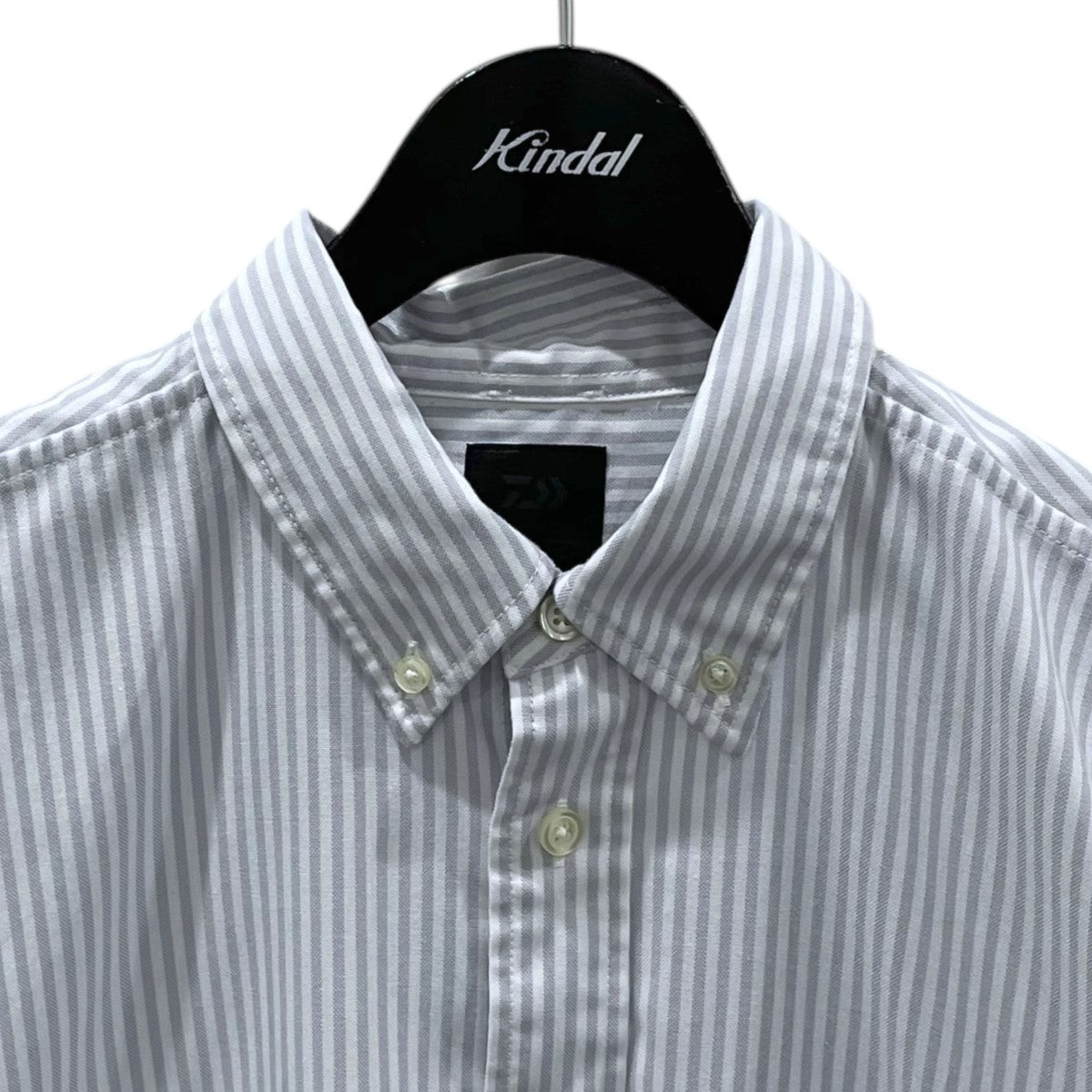 【新品】DAIWA PIRE39 ストライプシャツ　長袖 BE-80024 DAIWA PIER39 ネイビー BE-80024 TECH BUTTONDOWN SHIRT L/S