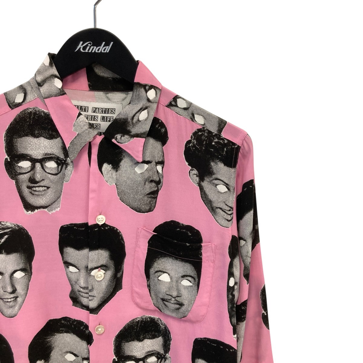 WACKO MARIA(ワコマリア) ROCK'N'ROLL ALOHA SHIRT L／Sシャツ