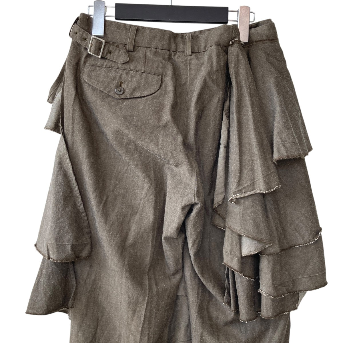 [99AW]コムデギャルソン　トランスフォームドグラマー 巻きスカート　パンツ コムコム コムデギャルソンCOMME des GARCONS 製品洗い