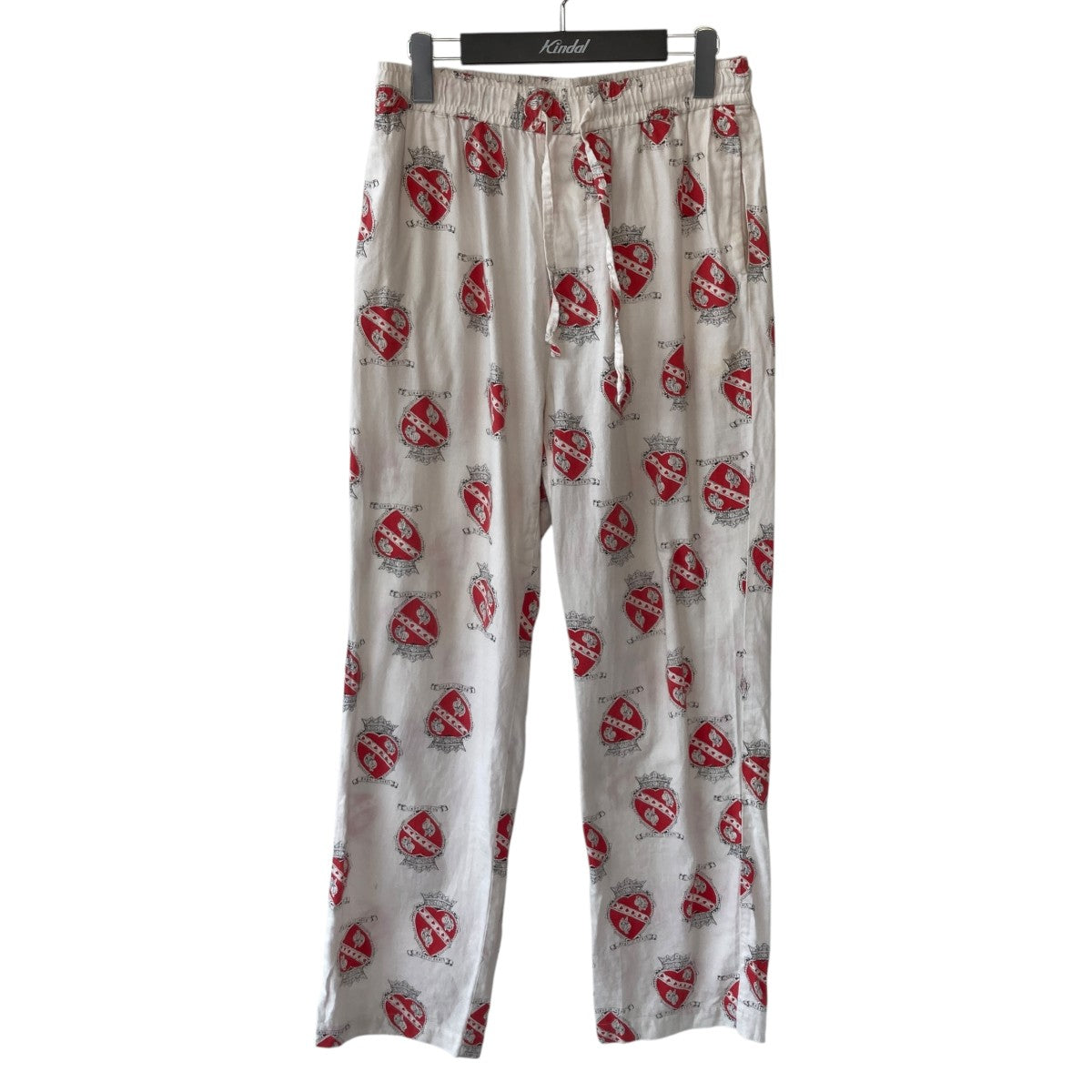 SAINT MICHAEL PJ PANTS Heart総柄パンツSM-S21-0000-032 古着・中古-1枚目のアイテム画像