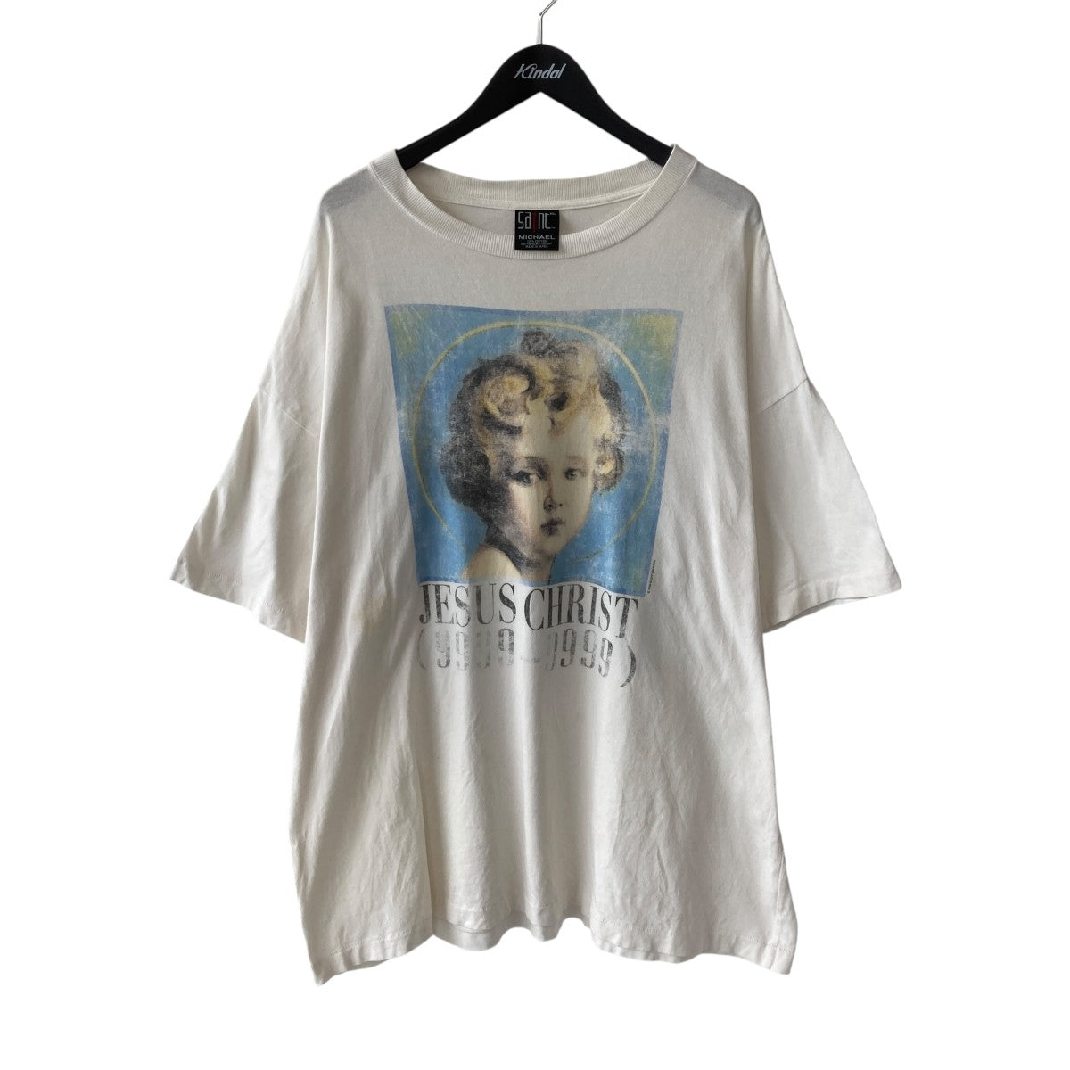 SAINT MICHAEL JESUS CHRIST SHORT SLEEVE TEETシャツSM-A20-0000-003 古着・中古-1枚目のアイテム画像