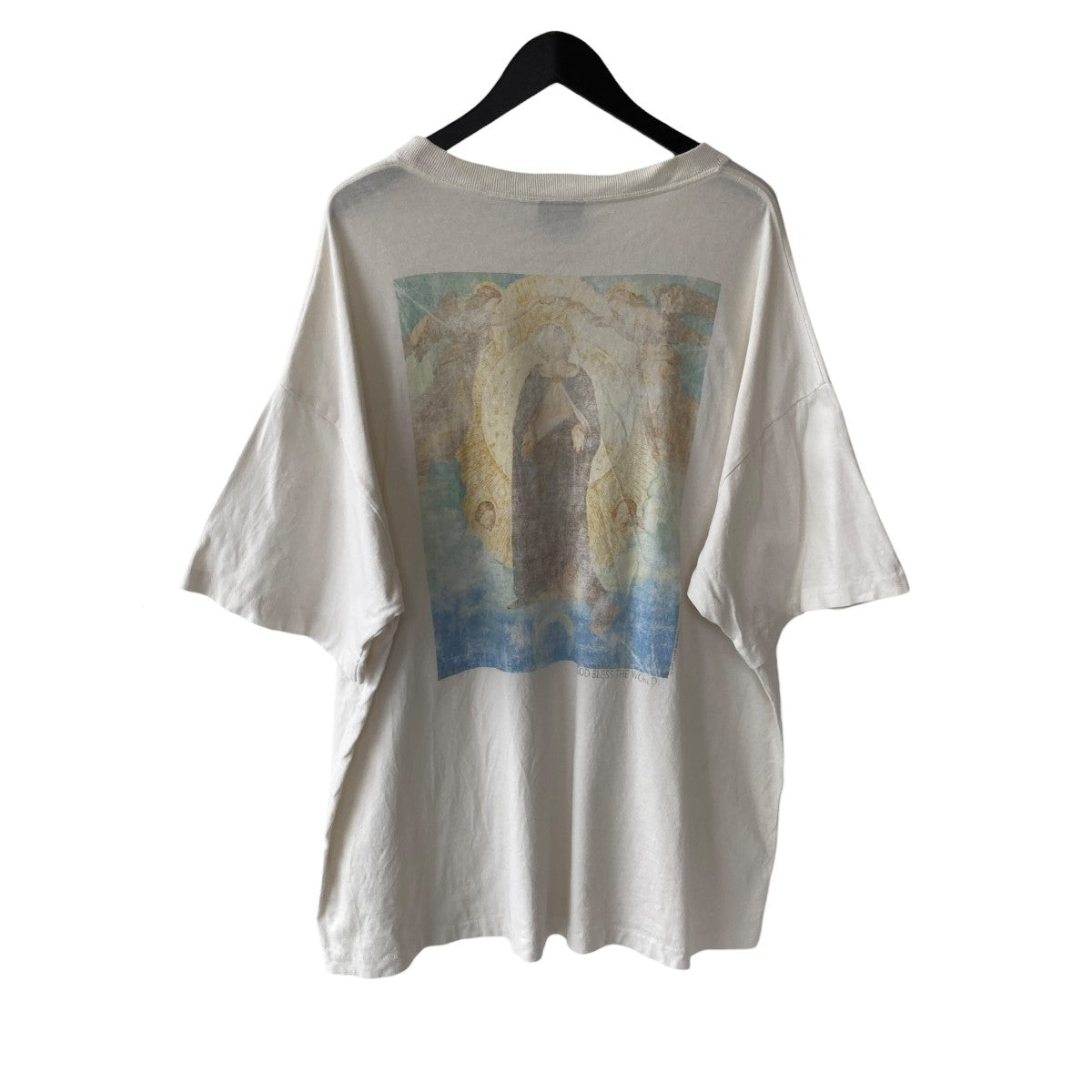 SAINT MICHAEL JESUS CHRIST SHORT SLEEVE TEETシャツSM-A20-0000-003 古着・中古-2枚目のアイテム画像