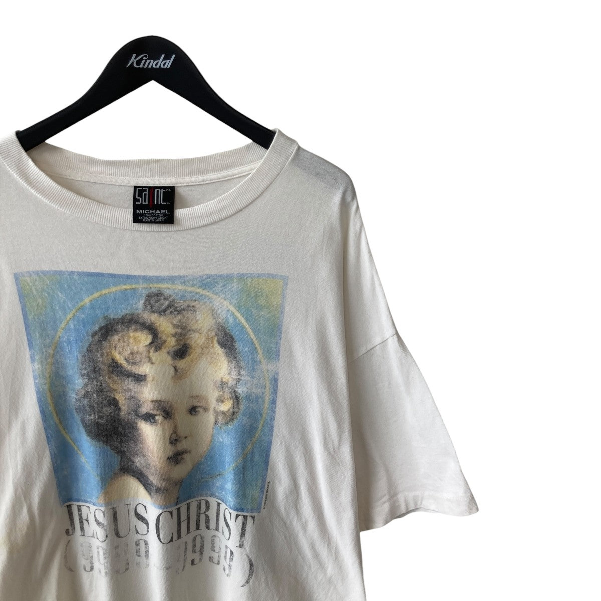 SAINT MICHAEL JESUS CHRIST SHORT SLEEVE TEETシャツSM-A20-0000-003 古着・中古-3枚目のアイテム画像