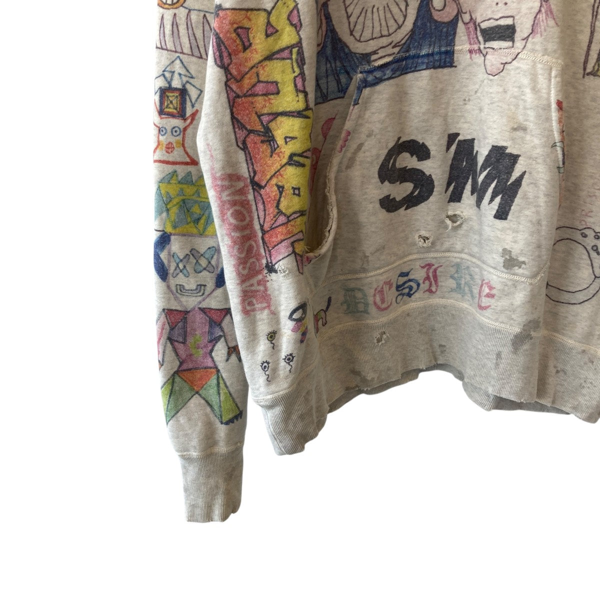 SAINT MICHAEL (セントマイケル) SM-S21-0000-019 SAINT MICHAEL＞HOODIE (SM-S21-0000-019) | MAKES ONLINE STORE