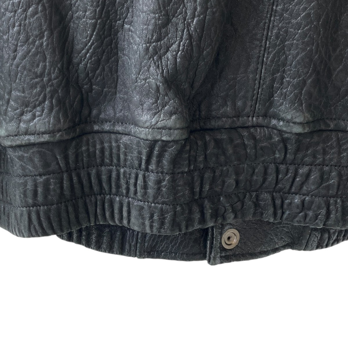 Supreme(シュプリーム) 21AWpebbled lether varsity jacket