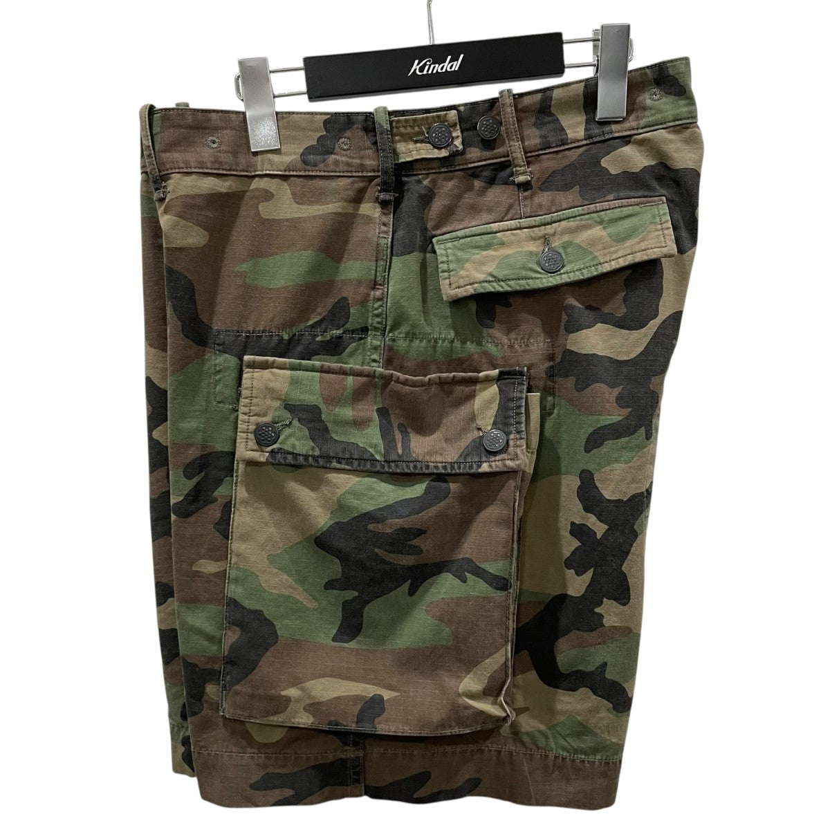 RRL カモフラカーゴパンツ 28/30 RRL(ダブルアールエル) カモフラ柄コットンリップストップカーゴ