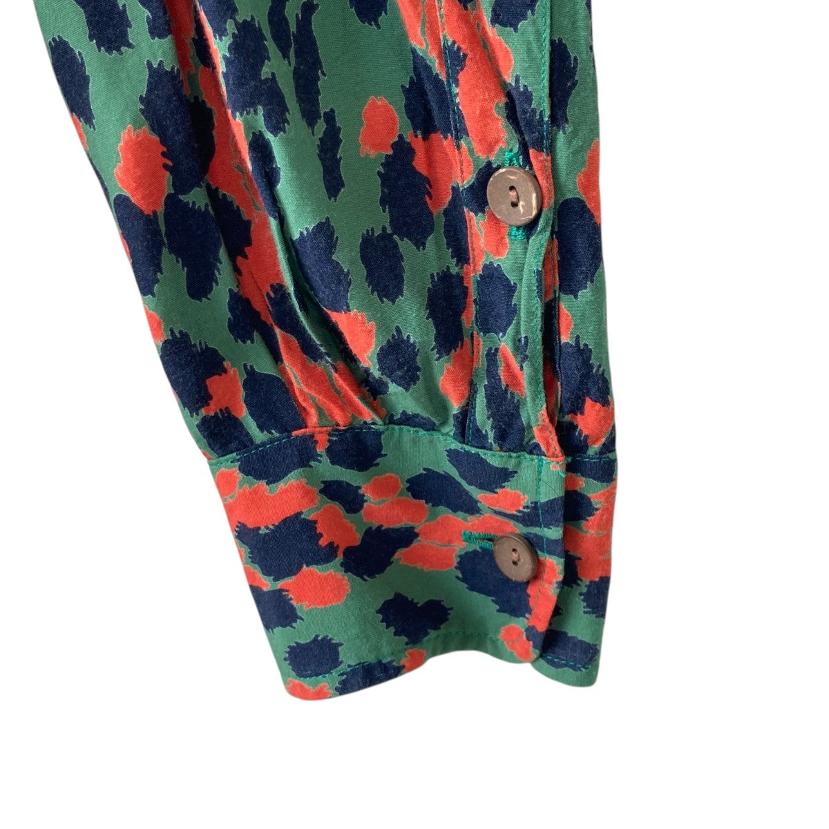 WACKO MARIA(ワコマリア) HAWAIAN SHIRT L Sレオパード柄長袖