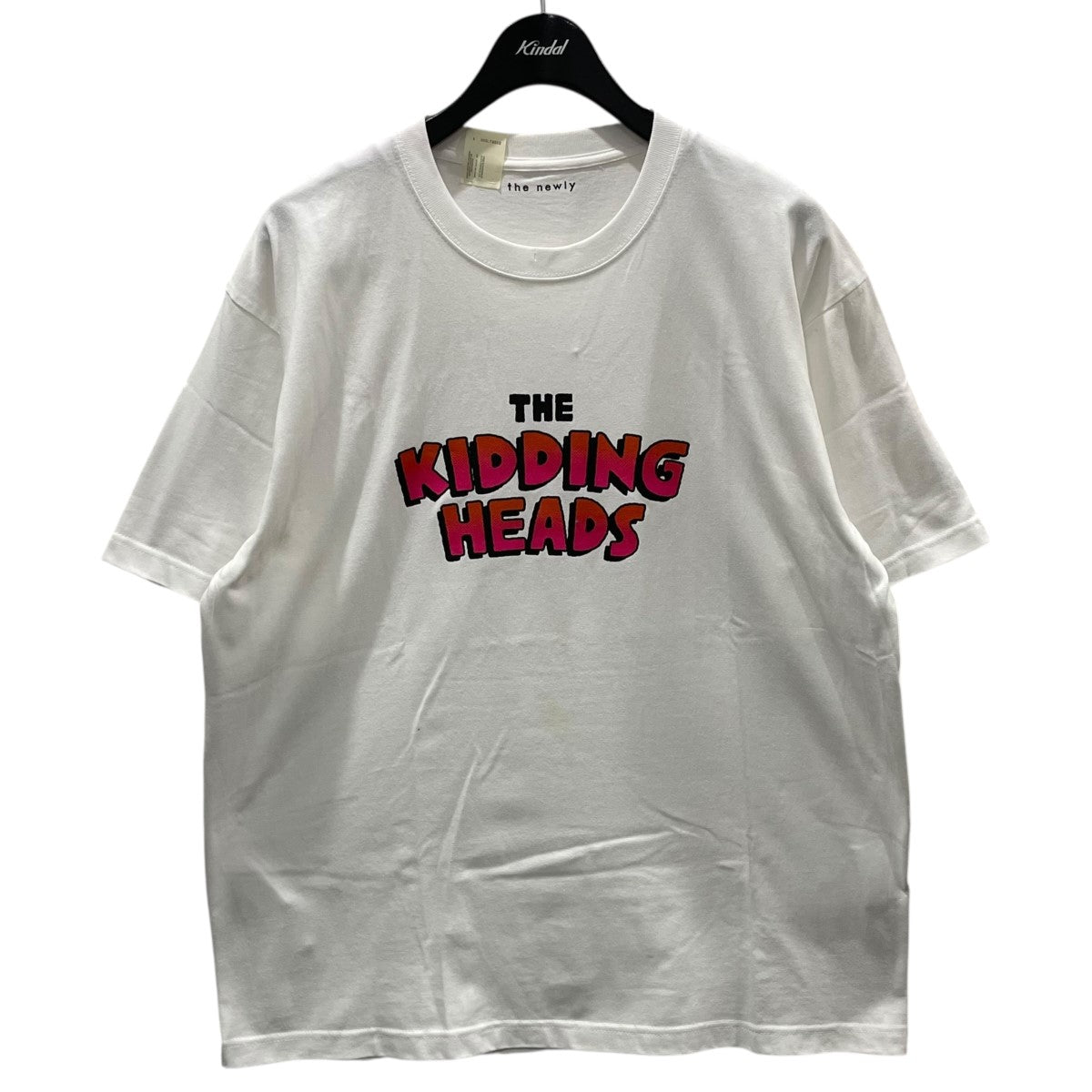 N．HOOLYWOOD プリントTシャツ THE KIDDING HEADS LOGO T-SHIRT 813-CS10 古着・中古-1枚目のアイテム画像