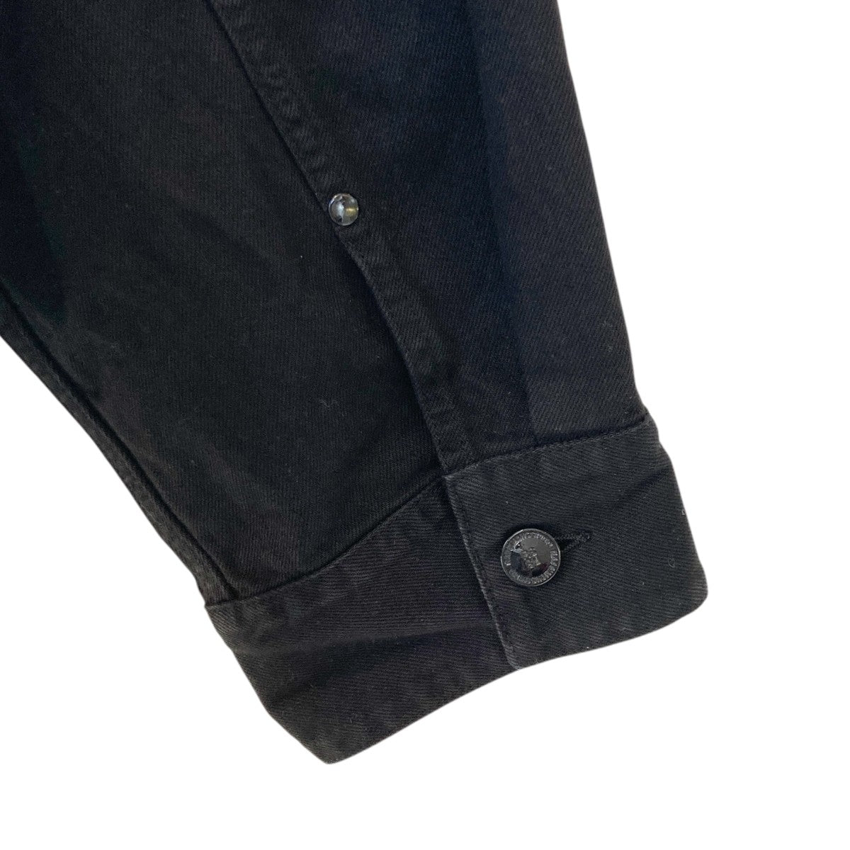 RAF SIMONS Denim jacket with leather patchデニムジャケット222-723 古着・中古-4枚目のアイテム画像