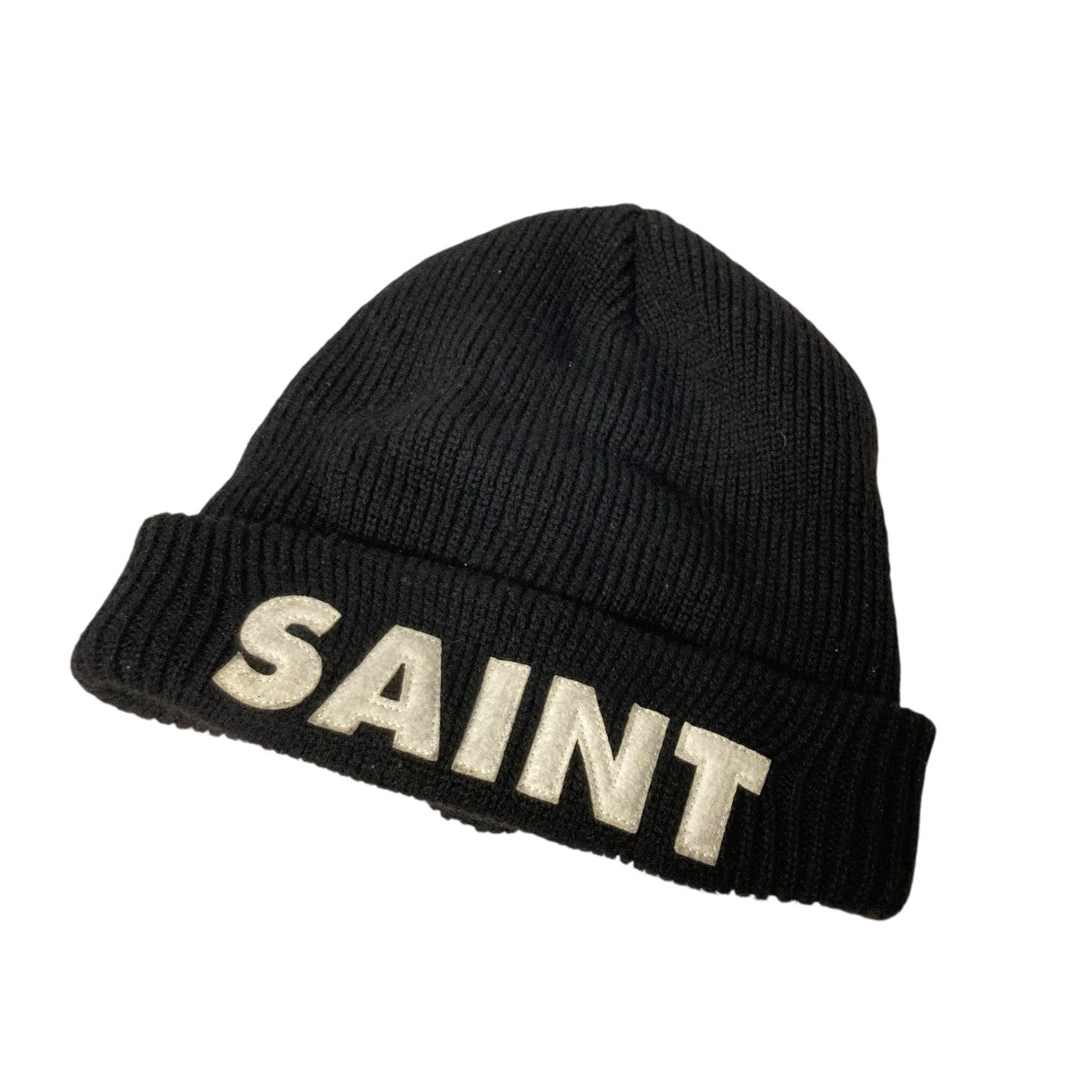 24aw SAINT MICHAEL セントマイケルニットキャップ ホワイト新品 24aw SAINT MICHAEL セントマイケルニットキャップ ホワイト