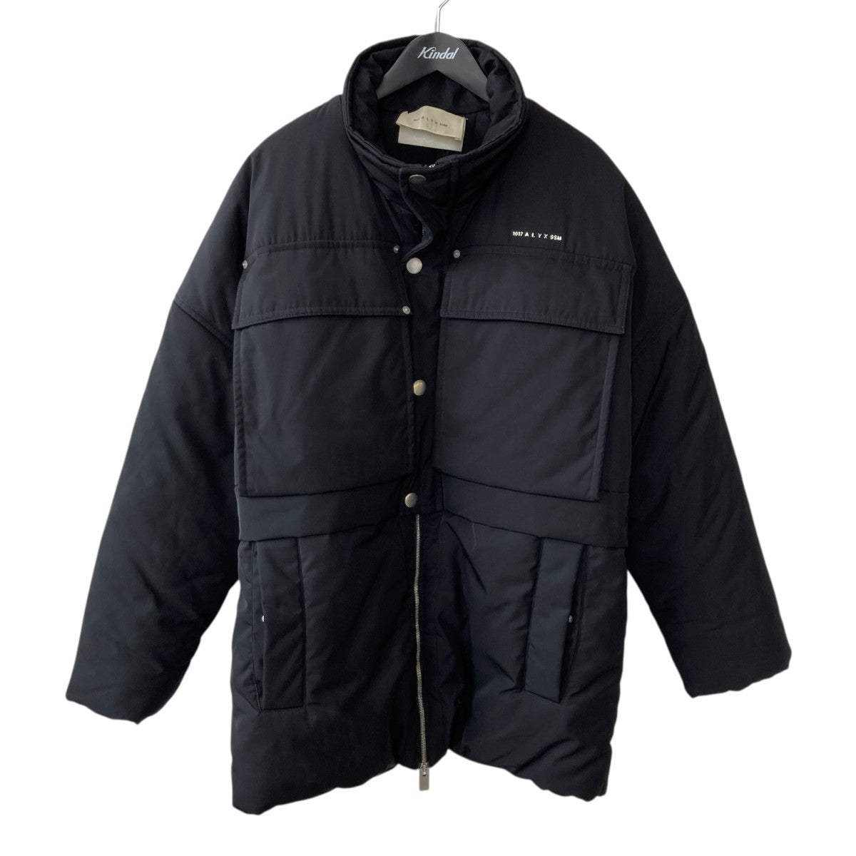 1017 ALYX 9SM(アリクス) Nightrider Pufferダウンジャケット ブラック