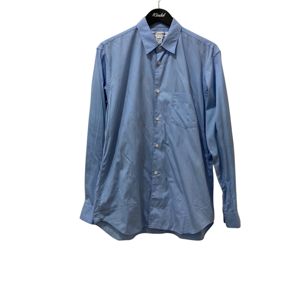 新品未使用　COMME des GARCONS 　長袖シャツ　Lサイズ COMME des GARCONS コムデギャルソン 18SS PA-B029 ポリ縮絨