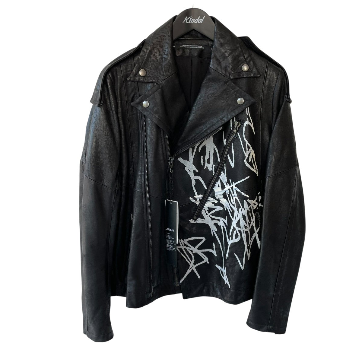 julius テーラードジャケット 417JAM1 ユリウス JULIUS[ユリウス] / GORDINI 417JAM4 LEATHER COMBINATION