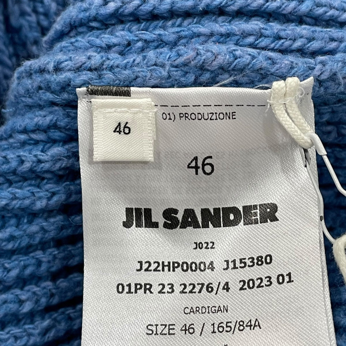JIL SANDER(ジルサンダー) ドライバーズニット J22HP0004