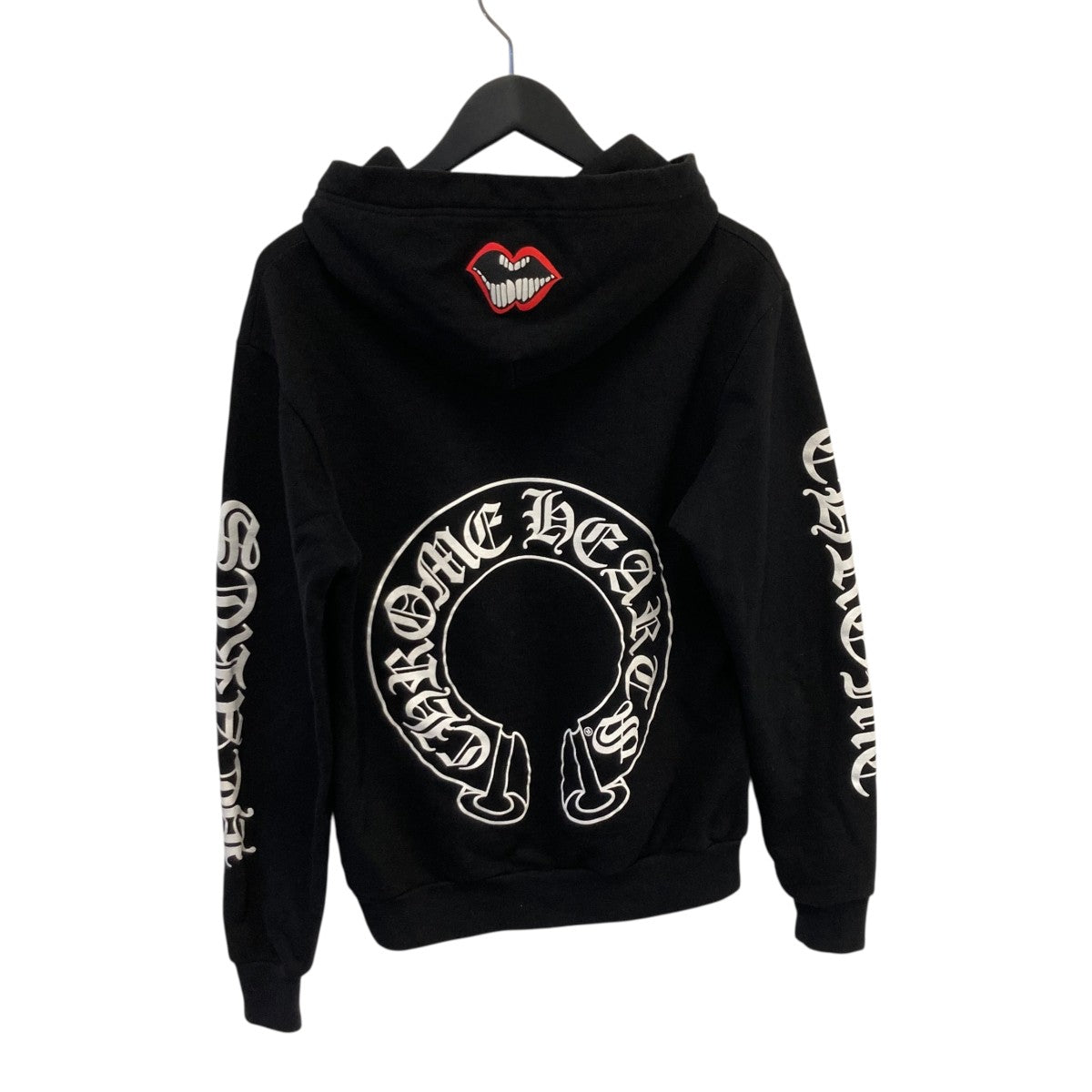 CHROME HEARTS MATTY BOY ホースシュー　パーカー　黒　XL CHROME HEARTS×MATTY BOY Chomper Horseshoe Hoodieパーカー