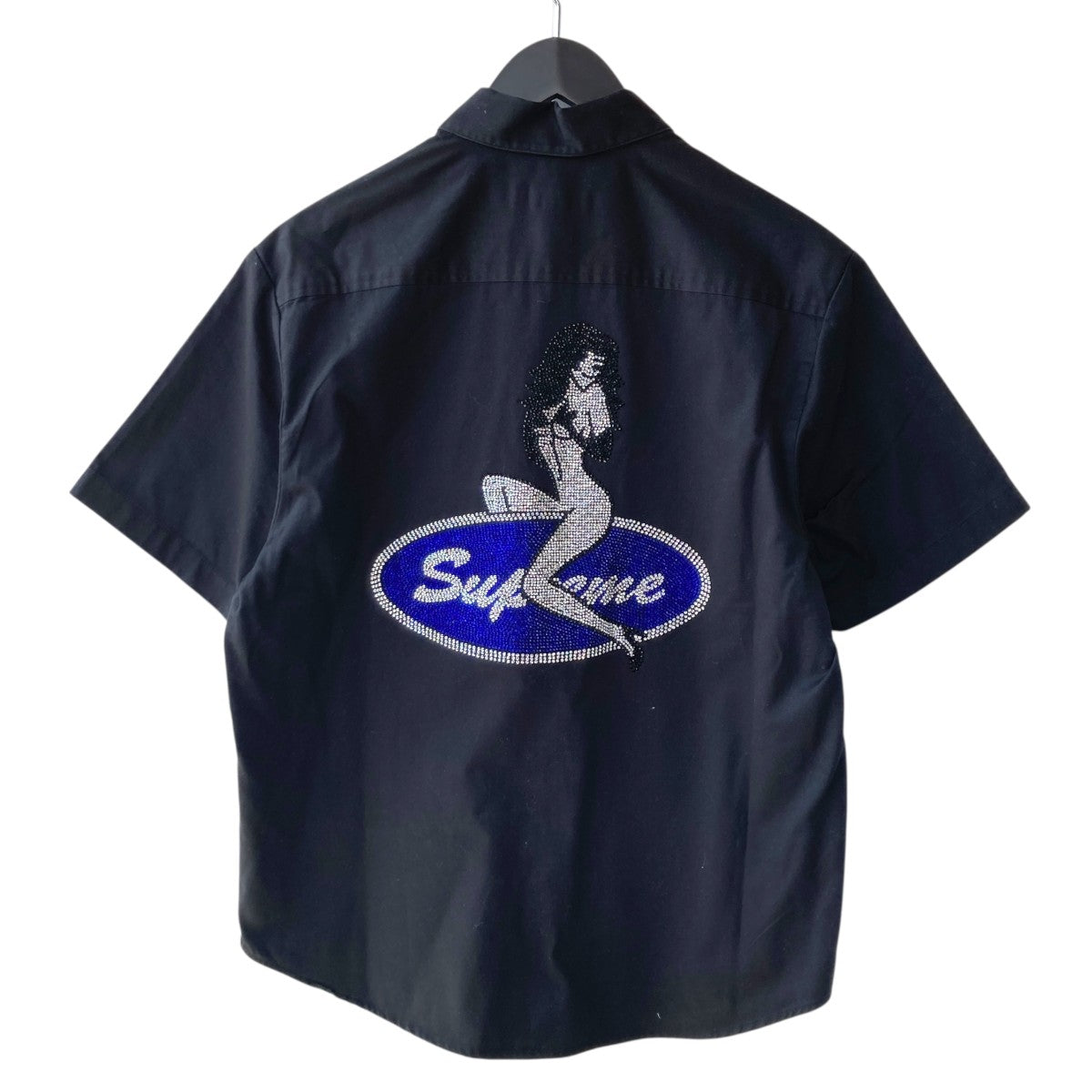 Supreme(シュプリーム) 25SSRHINESTONE PIN UP S S WORK SHIRT
