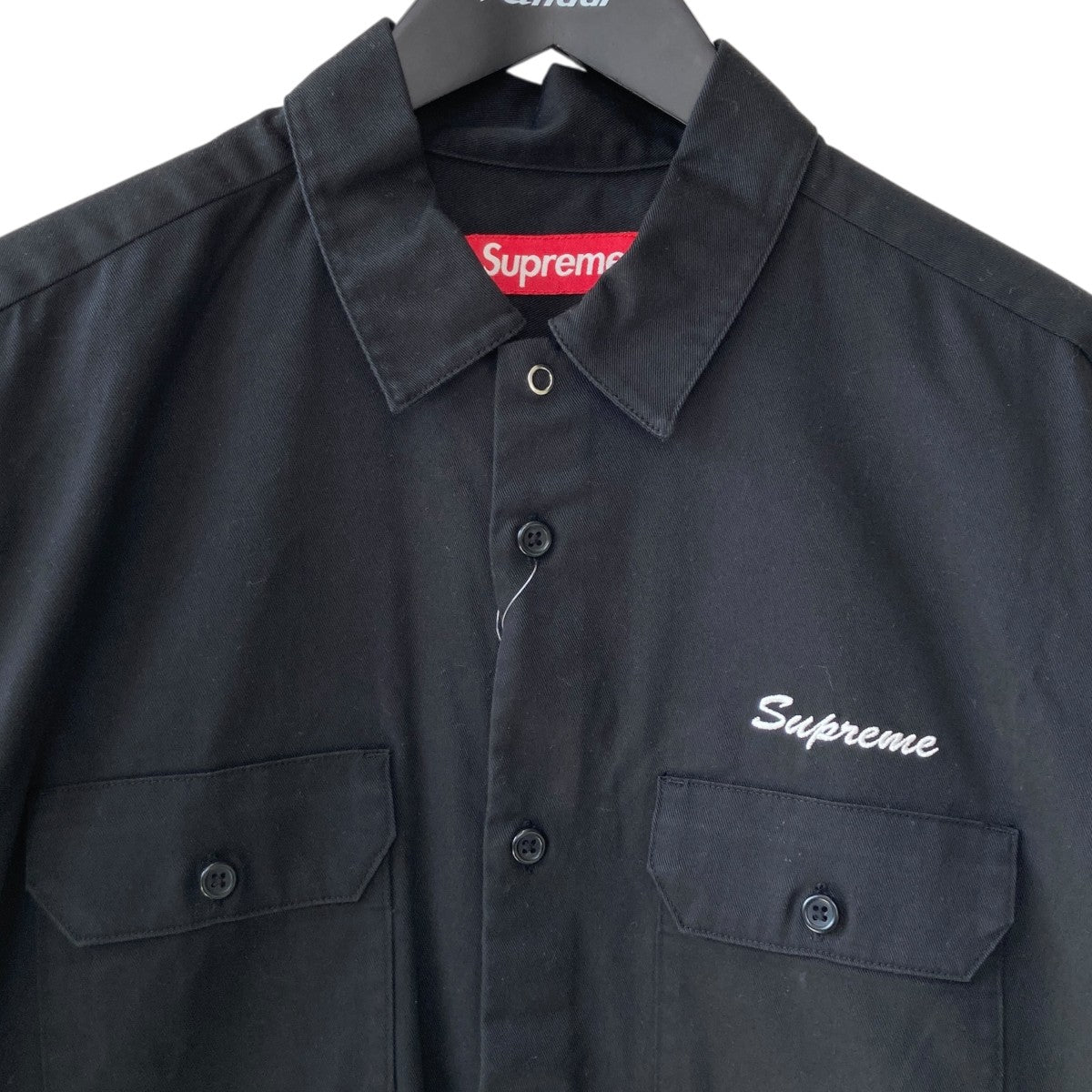 Supreme(シュプリーム) 25SSRHINESTONE PIN UP S S WORK SHIRT