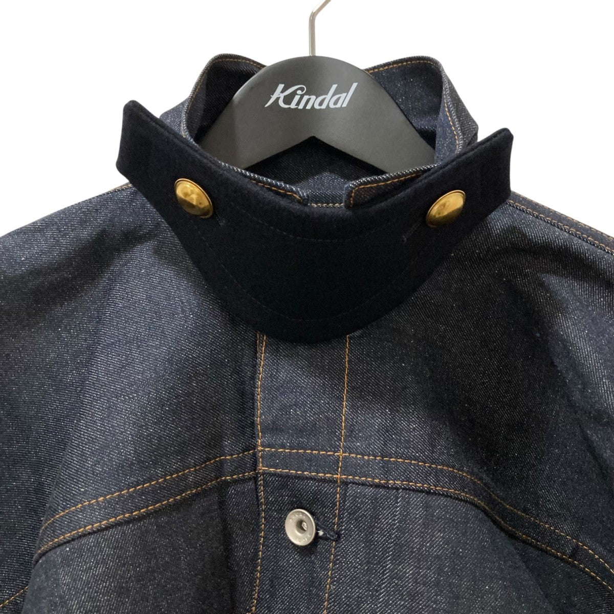 sacaiサカイ　ジャケット　ネイビー×グレー　サイズ1 sacai サカイ 24年 24-03316M ネイビー Cotton Chino×Nylon