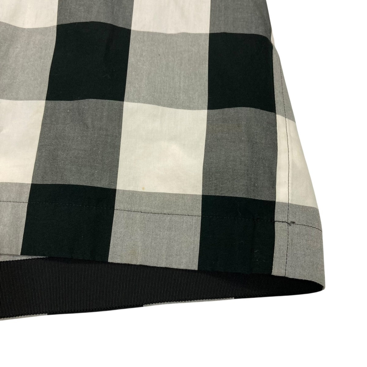 sacai(サカイ) チェック半袖ブラウス18-03986 18-03986 ホワイト
