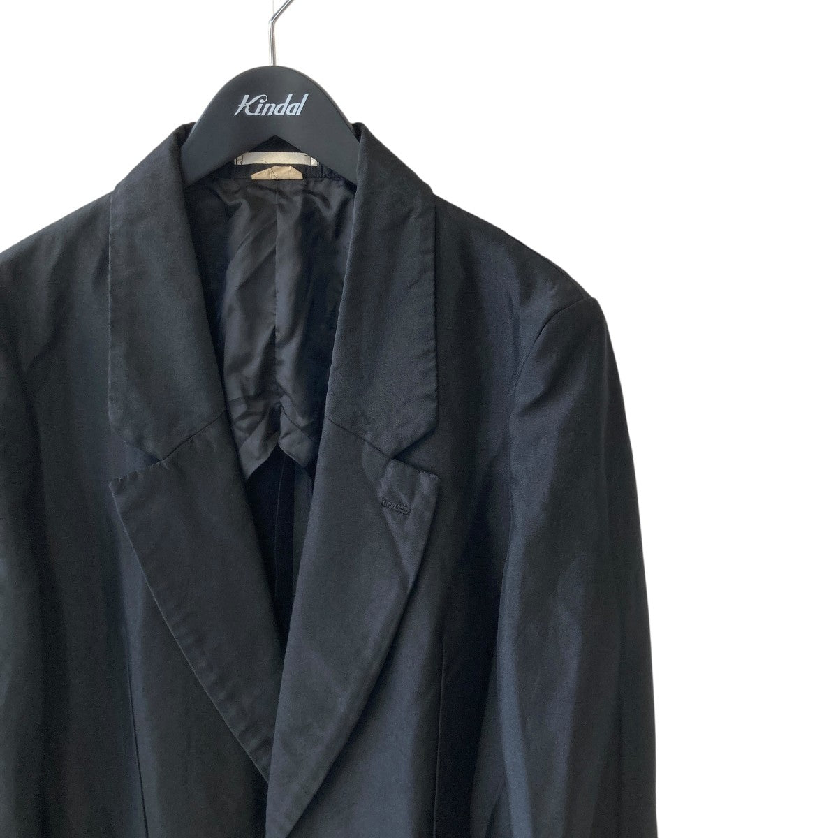 【希少デザイン】コムデギャルソンオム チェスターコート ナイロン ブラック 黒 BLACK COMME des GARCONS - BLACK COMME des GARCONS チェスター