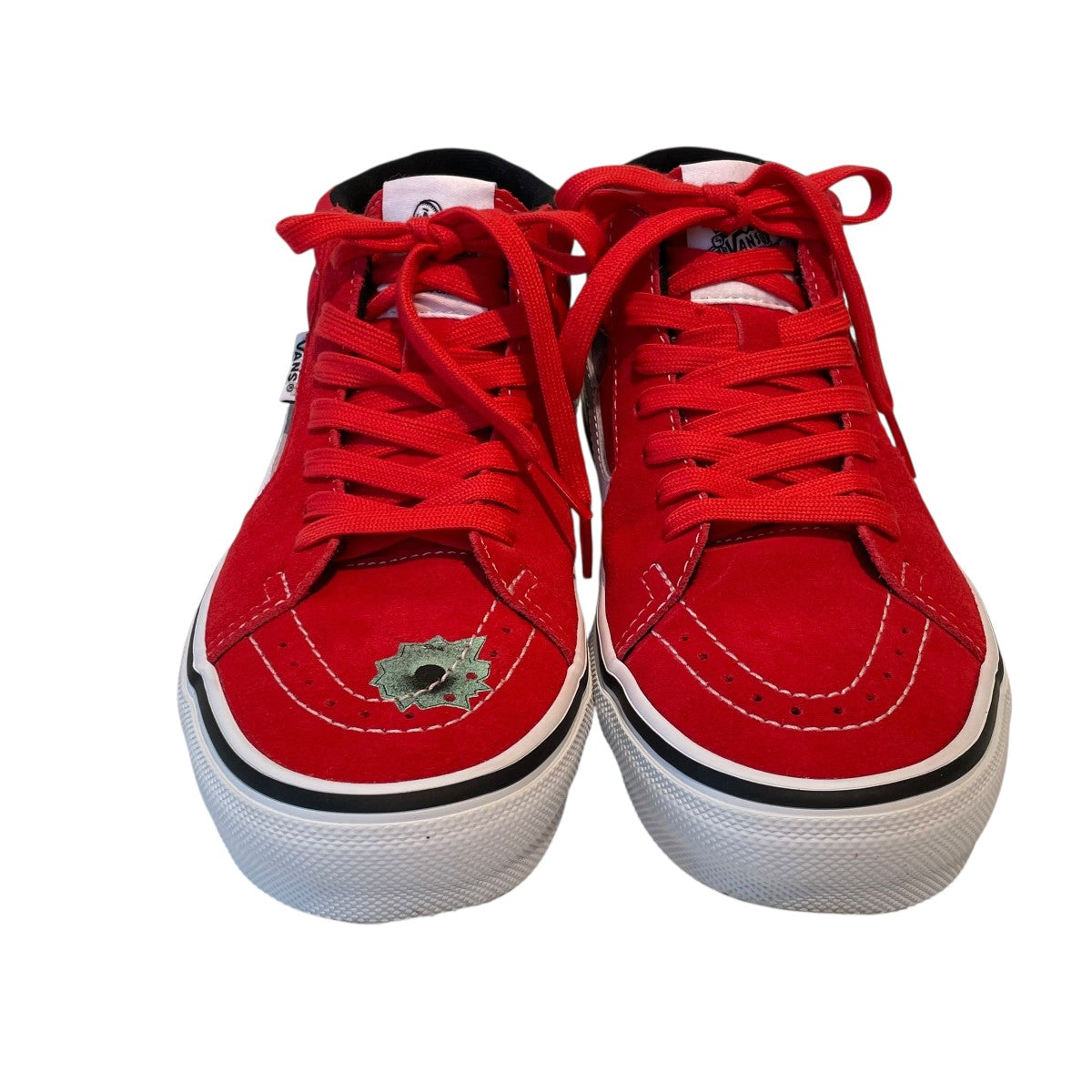 VANS×Supreme 25SSNate Lowman Skate Grosso Midスニーカー 古着・中古-3枚目のアイテム画像