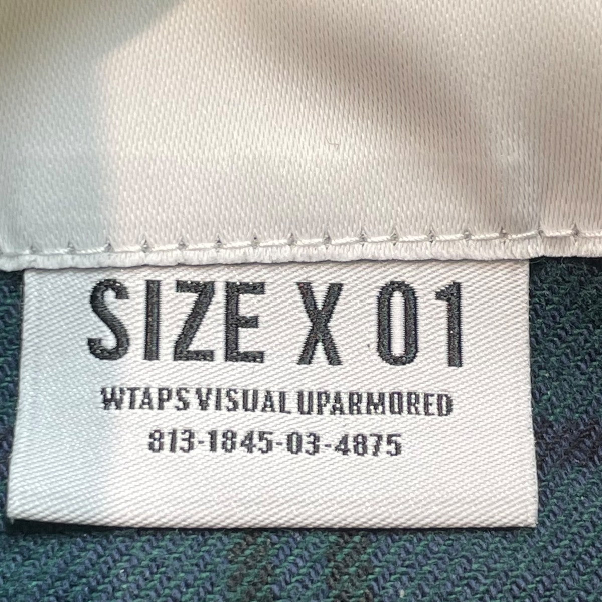 WTAPS(ダブルタップス) WCPO 02 LS COTTON FLANNEL TEXTILE