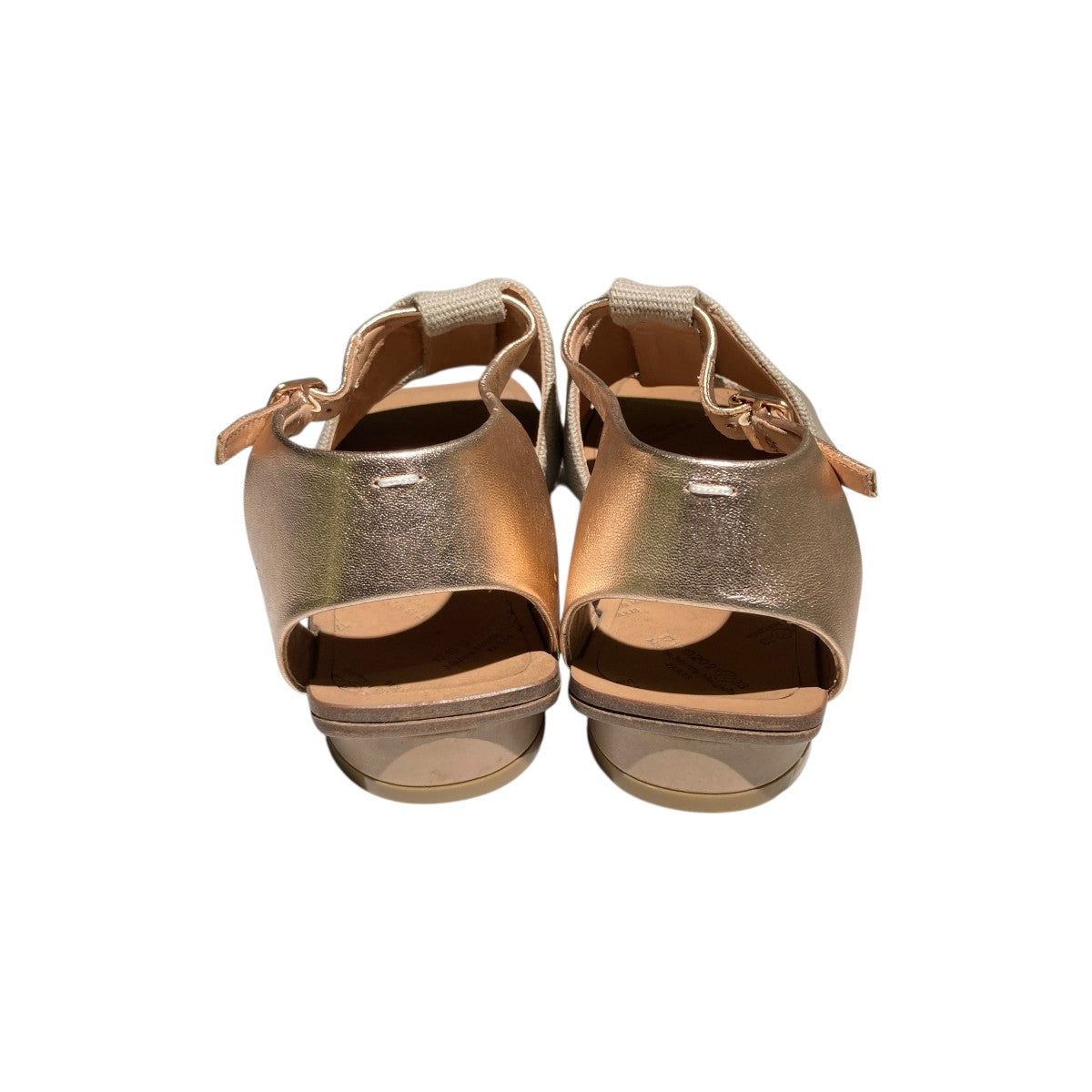 Maison Margiela LEATHER CANVAS OPEN TOE SANDALサンダルS38WP0338 古着・中古-4枚目のアイテム画像