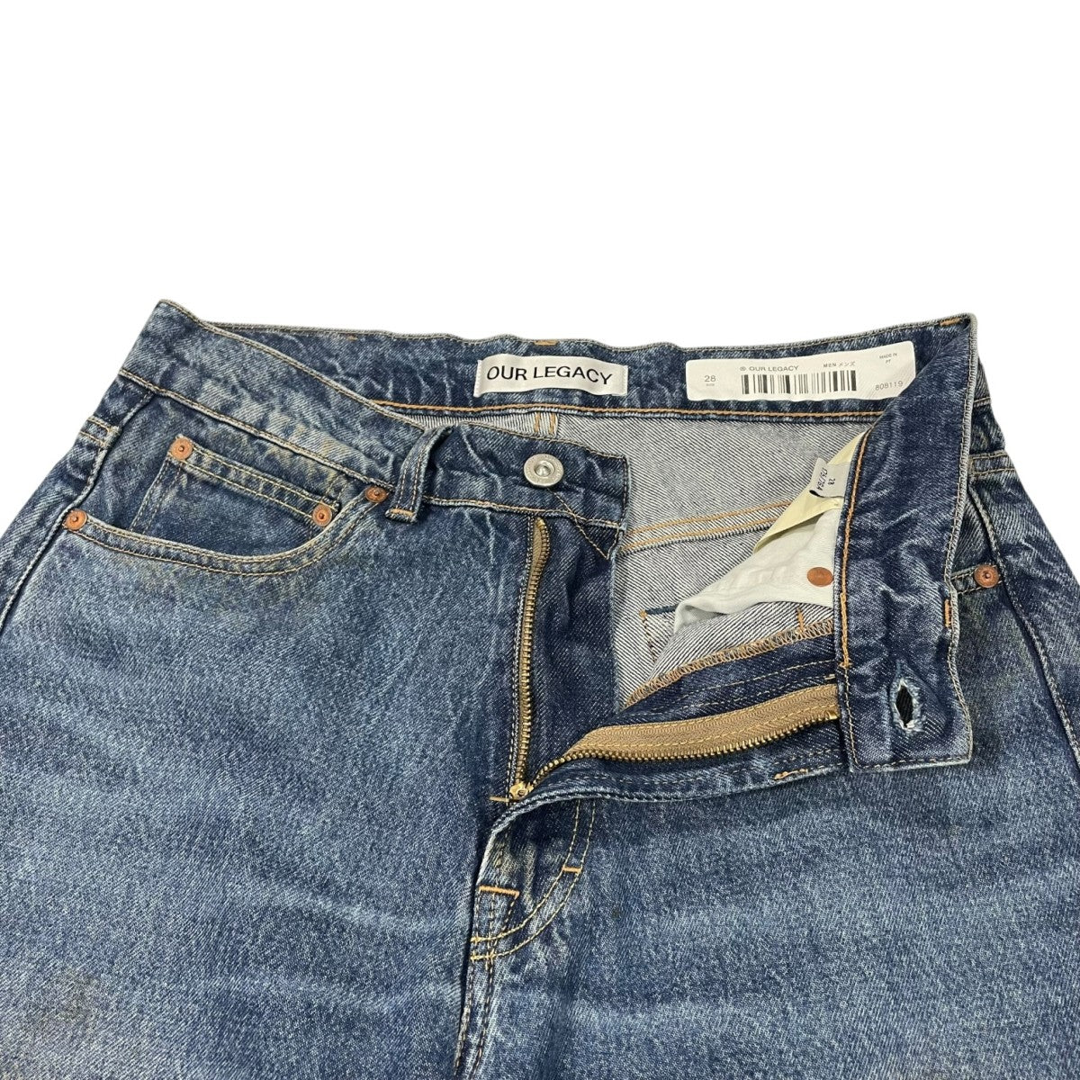 OUR LEGACY(アワーレガシー) 2025SS THIRD CUT デニムパンツ M2255TCD