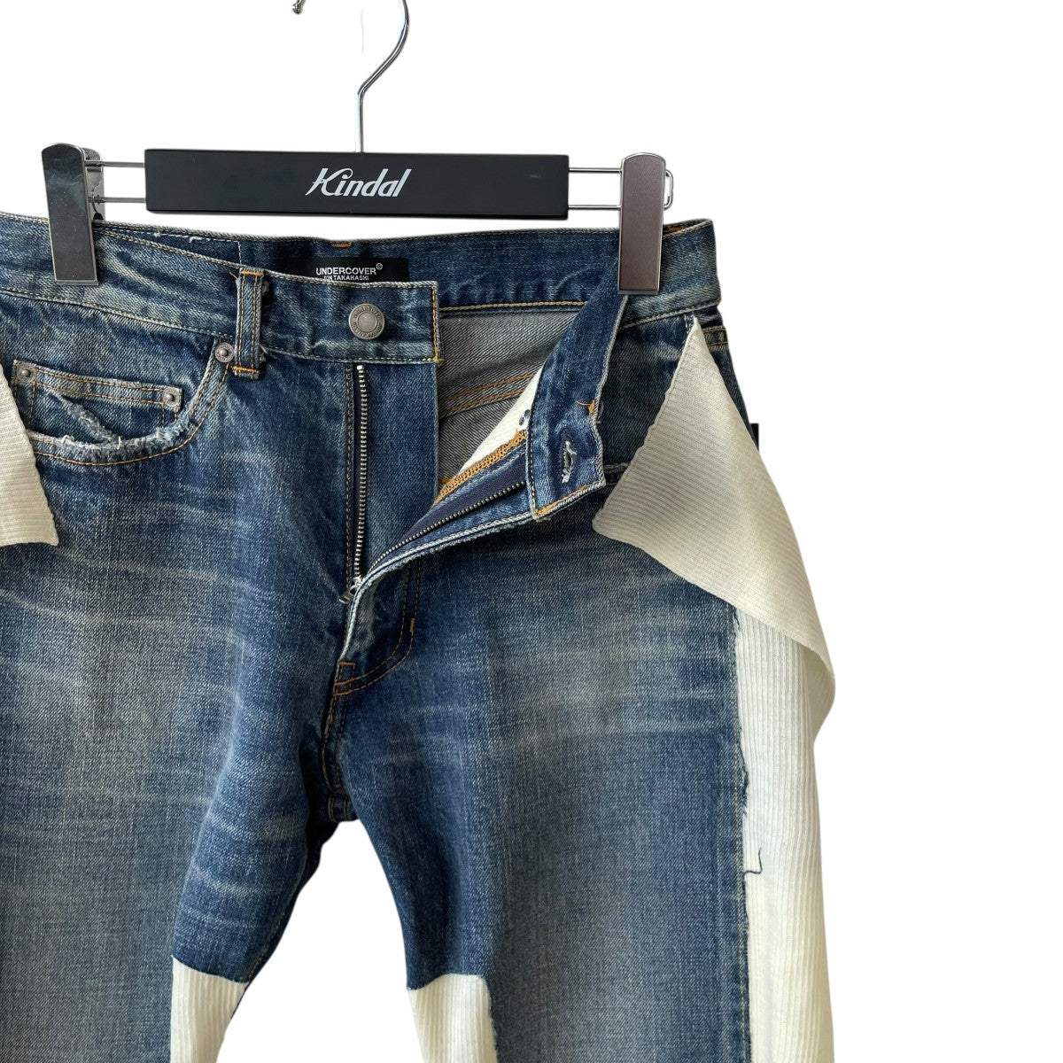 アンダーカバー 24AW 再構築デニム 1サイズ ダメージ加工 UC2D1501 UNDERCOVER(アンダーカバー) 24AW再構築デニムパンツUC2D1501