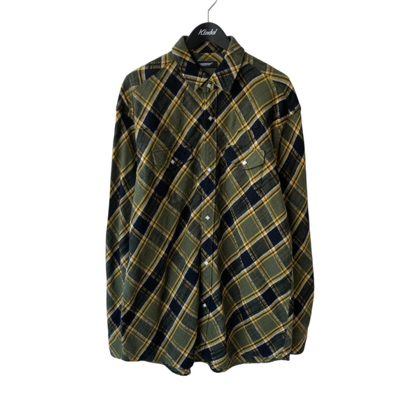 UNDERCOVER(アンダーカバー) チェックネルシャツUC2D4404-2 UC2D4404-2