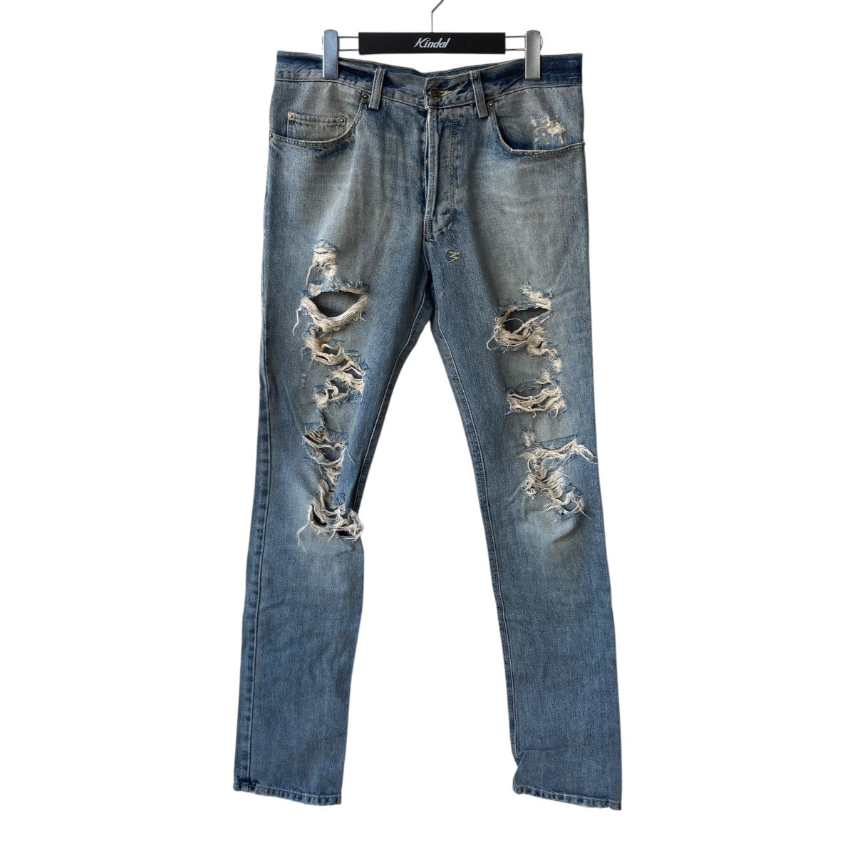 ksubi ダメージデニム　タグ付き未使用 Ksubi(スビ) ダメージ加工デニムパンツ インディゴ サイズ 32